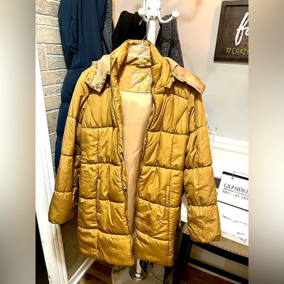 MICHAEL KORS PUFFER COAT WITH HOOD - Picture 1 of 2
